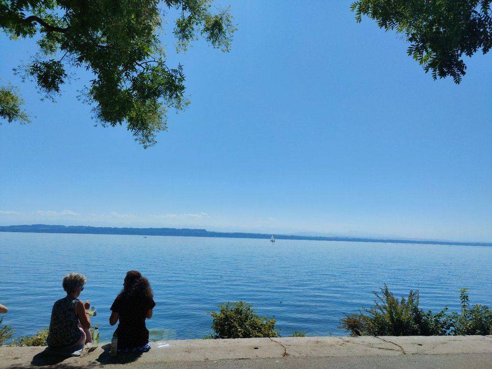 Vue du lac de Neuchâtel