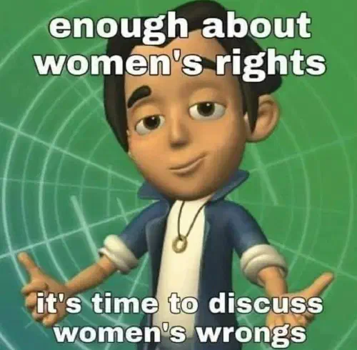 Enough about women's right
